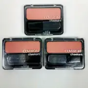 3 Covergirl Cheekers Blendable Powder Blush Rose Silk 105 Sealed
