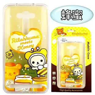 Rilakkuma 拉拉熊 ASUS Zenfone Selfie (ZD551KL) 彩繪漸層保護軟套