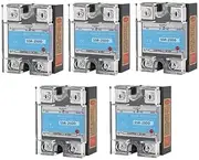 5PCS SSR-25DD Solid State Relay DC 3–32V Input DC 5–220V Output 25A Single Phase
