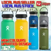 2024 Hydro Flask 32oz Wide Mouth Flex Cap Stainless Steel Insulated Water Bottle