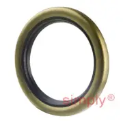 1.37x1.87x0.18 inch Metal Cased Nitrile Rubber Shaft Oil Seal Springless VB