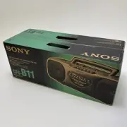 New Vintage Sony CFS-B11 Radio/Cassette/Recorder Boombox SEALED New Old Stock