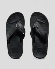 [Skylark] Skylark Men's Bayside Flip Flops Slippers in Black Size 09 09 Black