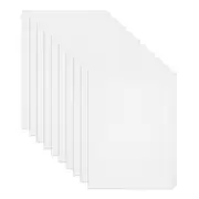10x Marbig Unpunched 5-Tab Manilla A4 Ring Binder Indices/Divider Page Organiser