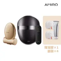 在飛比找PChome24h購物優惠-【AMIRO】嫩膚時光面罩 +【AMIRO】S1 時光機黃金