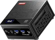 AOOSTAR GEM10 PRO Three NVME Mini PC AMD R7 6800H 32GB LPDDR5 6400MHz RAM 1T PCIe4.0 SSD Mini Gaming Computer， OCULINK Port, Dual 2.5G LAN Ports,USB4/ HDMI/ DP1.4,Display + Fingerprint Recognition