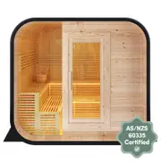 Medika 8 Person Traditional Finnish Outdoor Sauna