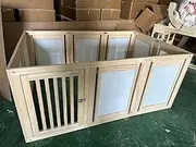 Dog Playpen for Indoor Use and Play, Heavy Duty 10 Panels Dog Pen for Puppies, Small and Medium Dogs847IUYWGYU