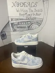 NEW Womens Nike Air Force 1 '07 SE Clouds Celestine Blue/White FD0883-400-Size 8