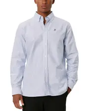 Les Deux Men's Kent Embroidered Oxford Shirt
