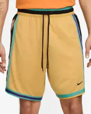 Nike Men's 8" Wheat Gold Multi Dri-FIT DNA Basketball Shorts (DX0255-725) M/L/XL