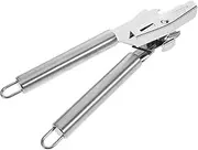 OKUMEYR Portable Stainless Steel Jar Lid Opener Compact Can Opener for Effortless Opening of Cans Milk Powder Tins and Jars Essential Kitchen Tool for Daily Use