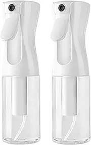 Hair Plant Mister Spray Bottle - 2Pcs Continuous Fine Mist Water Sprayer for Hair and Plants - Empty Refillable Bottles