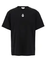[Mcqueen] Mcqueen-Skull T Shirt Bianco/Nero-Uomo XXL