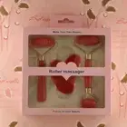 Resin Facial Massager Set - Roller & Gua Sha Tools for Anti-Wrinkle Care