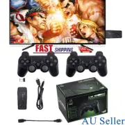 Wireless HDMI TV Game Stick Console + Built-in Games +2 Gamepad 4K TO