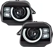 Car Accessories Compatible For Suzuki Jimny LED Headlights 2007-2015 Modified Front Led DRL Turn Signal Lights Head Lamp Assembly