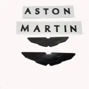 Aston Martin DB12 Bonnet/Boot Black Chrome Badge # Rear​ Badge Kit (for: Aston Martin)