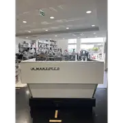 Clean 2 Group White Linea Classic Shot Timers Coffee Machine