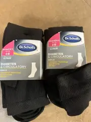 WOMEN'S SIZE 4-10 DR. SCHOLL'S DIABETES & CIRCULATORY ANKLE SOCKS 12 PACK S17