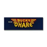 Bucky O'Hare Premium Arcade Marquee Insert Reproduction Header/Backlit Sign