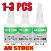 1-3pcs 50g Welding High Strength Oily Glue Universal Repair Super Glue Tool KVP
