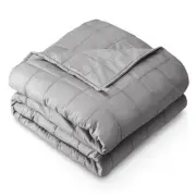 Weighted Blanket All-Natural 100% 48" x 72" 12 lbs 04 - Cotton Light Grey