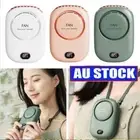Portable Neck Fan USB Rechargeable Desk Mini Cooling Fan Travel Hanging Fan EV