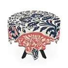 Vintage Tablecloth | Rectangle Square or Round Fit | gift | Dining Table Cover