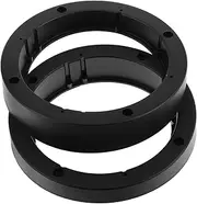 BESTYASH 2 Pcs Thick Plastic Speaker Spacer Adapter Rings for Car Speakers Easy Installation Vibration Isolation Compatible with Various Audio Systems