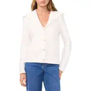 1.STATE Foldover Collar Cardigan in Antiq White at Nordstrom, Size Small