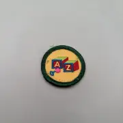 Girl Scout Badge Vintage Caring For Children
