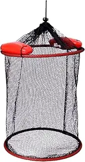 Floating Fish Basket – Foldable Mesh Bait Pen | Portable Live Fish Storage Cage, Quick-Drying Caught Fishing Net, Easy to Use and Clean Live Bait Pen Ideal for Concrete and Fiberglass Pools