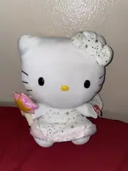 NWT TY Beanie Buddy Sanrio Angel Hello Kitty Plush 13”