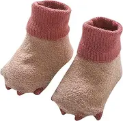 Kisangel 1 Pair Baby Socks Thicken Socks for Toddlers Girl Toddler Socks Toddlers Warm Socks Breathable Toddler Socks Babies Ankle Socks Padded Socks Indoor Polyester Child