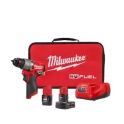 Milwaukee Drill Driver 1/2" 1550-RPM 12V Li-Ion Cordless w/ Battery + Soft Case