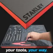 STANLEY shadow foam tool tray insert storage organizer toolbox tool kit set