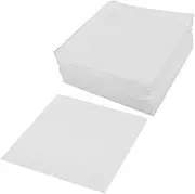JEWEDECO 300pcs Lint- Wiping Cloths 6-inch Nonwoven Dry Wipes for Cleaning Equipment Optimal for Electronics and Lab