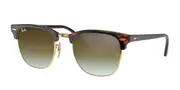 Ray-Ban RB3016/S Clubmaster Flash Lenses Gradient 990/9J Men's Sunglasses Tortoiseshell Size 51