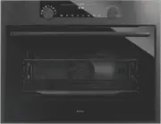 ASKO Craft 45cm Combi Microwave Oven - Black Steel
