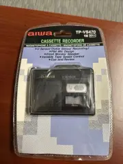 Aiwa TP-VS470 Portable Tape Cassette Recorder NEW OLD STOCK - SEALED