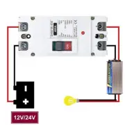 New DC Circuit Breaker 2P,DC Circuit Breaker MCCB Solar Battery PV System 1set