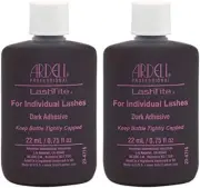 Ardell Lashtite Adhesive, Dark, 0.75 Fl.Oz. Bottle (2-Pack)