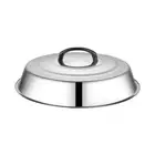 Round Pot Cover Stainless Steel Cheese Plate Lid Dome Pot Lid Wok