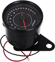 Ciieeo Universal Motorcycle Tachometer Gauge with LED Backlight for Single-Cylinder Engines 13000 High RPM Speedometer for Modified Motorbikes