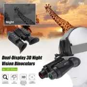 Binoculars 3D Infrared Night Vision Goggles 8X Digital Zoom Head Mounted Hunting
