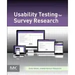USABILITY TESTING FOR SURVEY RESEARCH