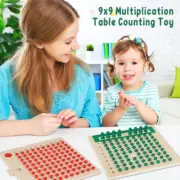 Montessori Multiplication and Division Board Wooden Math Toys Early grOaa