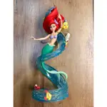 美國購入 SHOWCASE 小美人魚 愛麗兒 ARIEL 小比目魚 精緻雕像 ENESCO 公仔 擺設