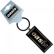 Oasis Logo Keyring Black One Size